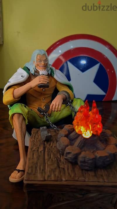 One Piece Silvers Rayleigh Action Figure