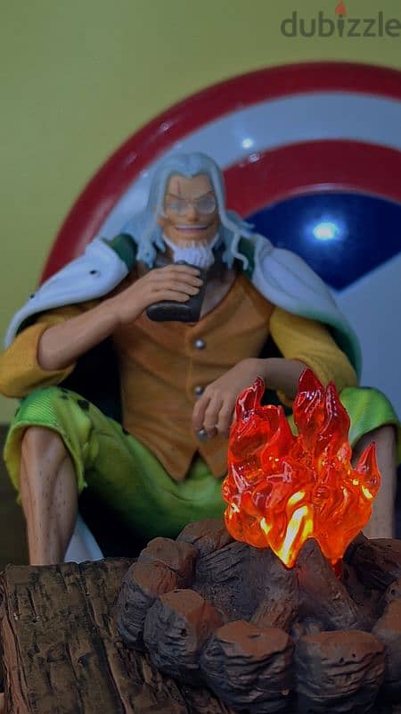 One Piece Silvers Rayleigh Action Figure 2