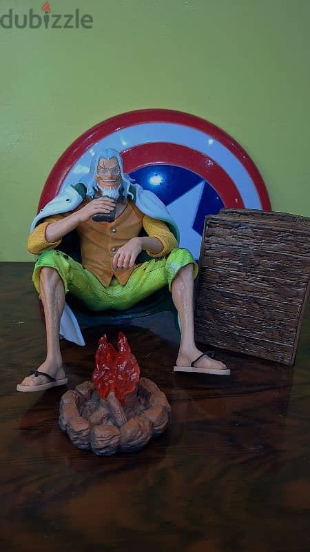 One Piece Silvers Rayleigh Action Figure 4