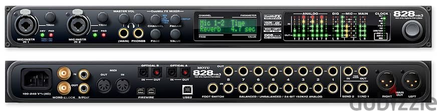 MOTU 828 Mk3 Firewire Audio Interface