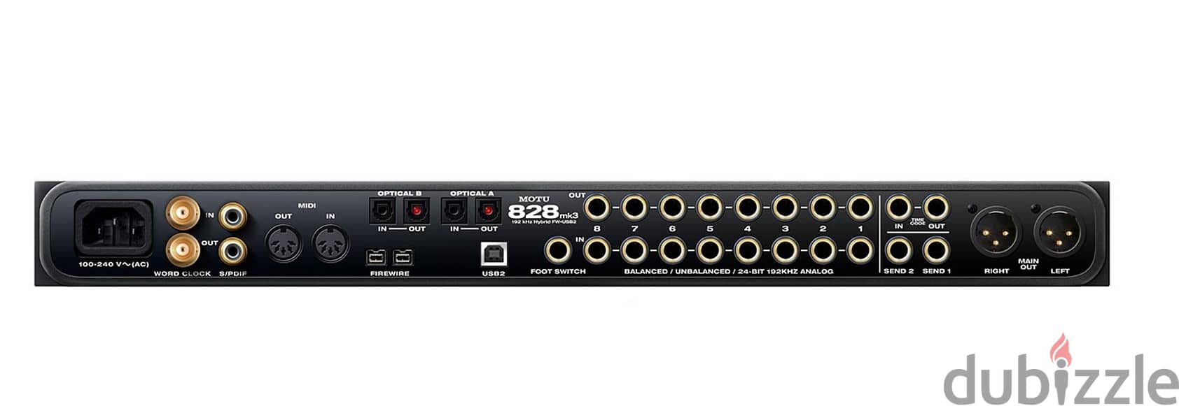 MOTU 828 Mk3 Firewire Audio Interface 3