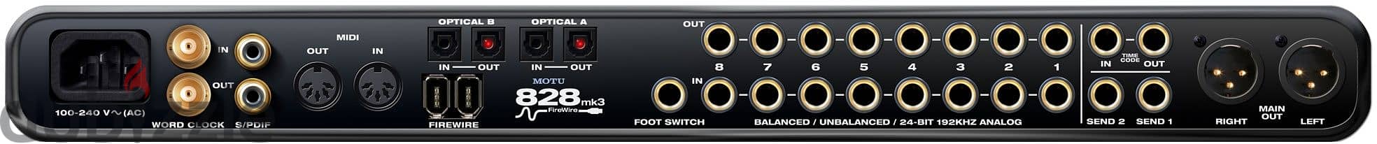 MOTU 828 Mk3 Firewire Audio Interface 6