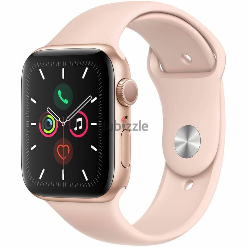 Apple Watch SE GPS - 44mm Gold Aluminium Case with free strap 1