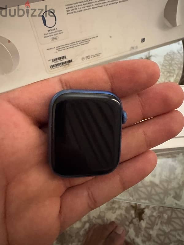 Apple watch series 7 blue 45mm 5