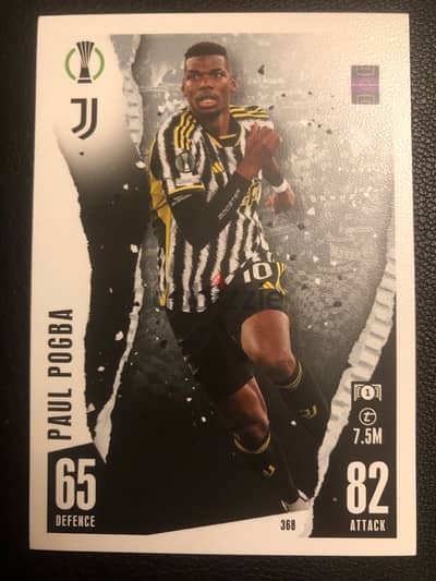 Paul pogba card