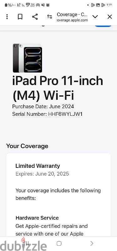 iPad pro m4 11 inch 512 space black