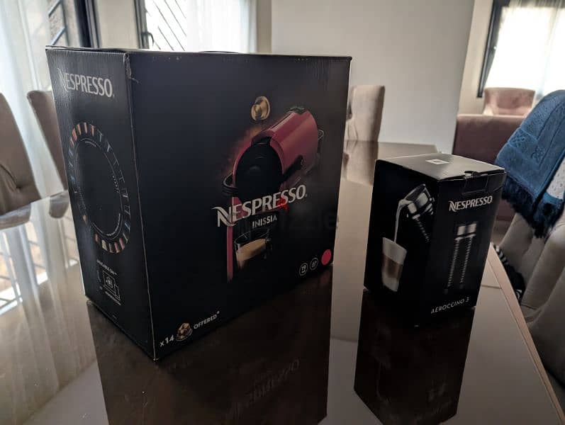 NESPRESSO Inissia + Milk Foam 0