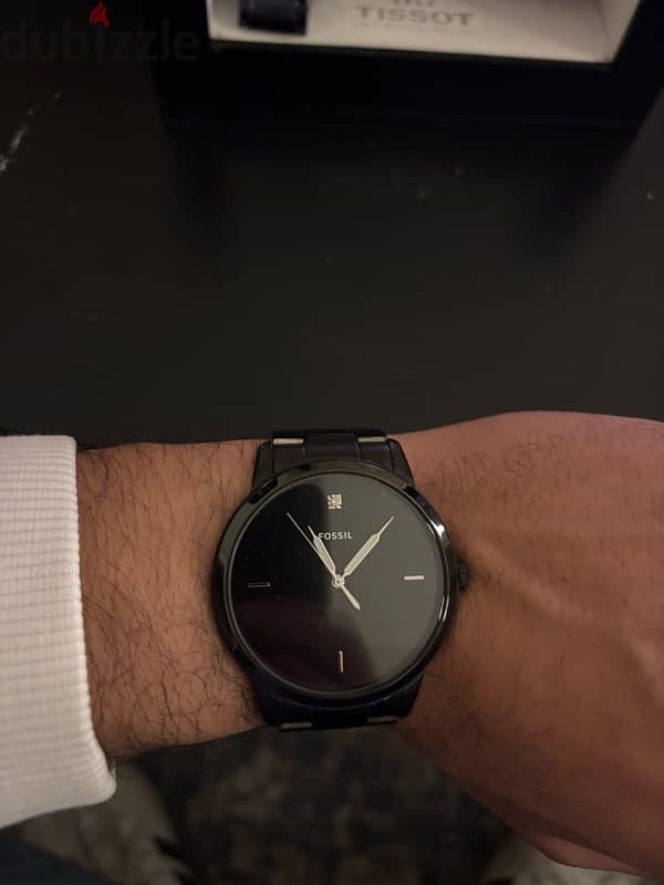 fossil black watch 2