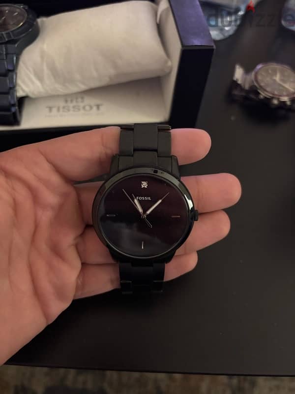 fossil black watch 4