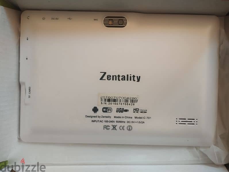 tablet kids zentality c-701 0