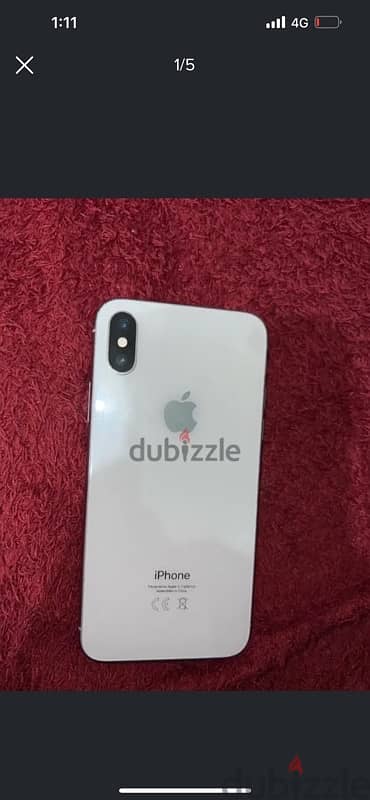 iphone x white 64GB