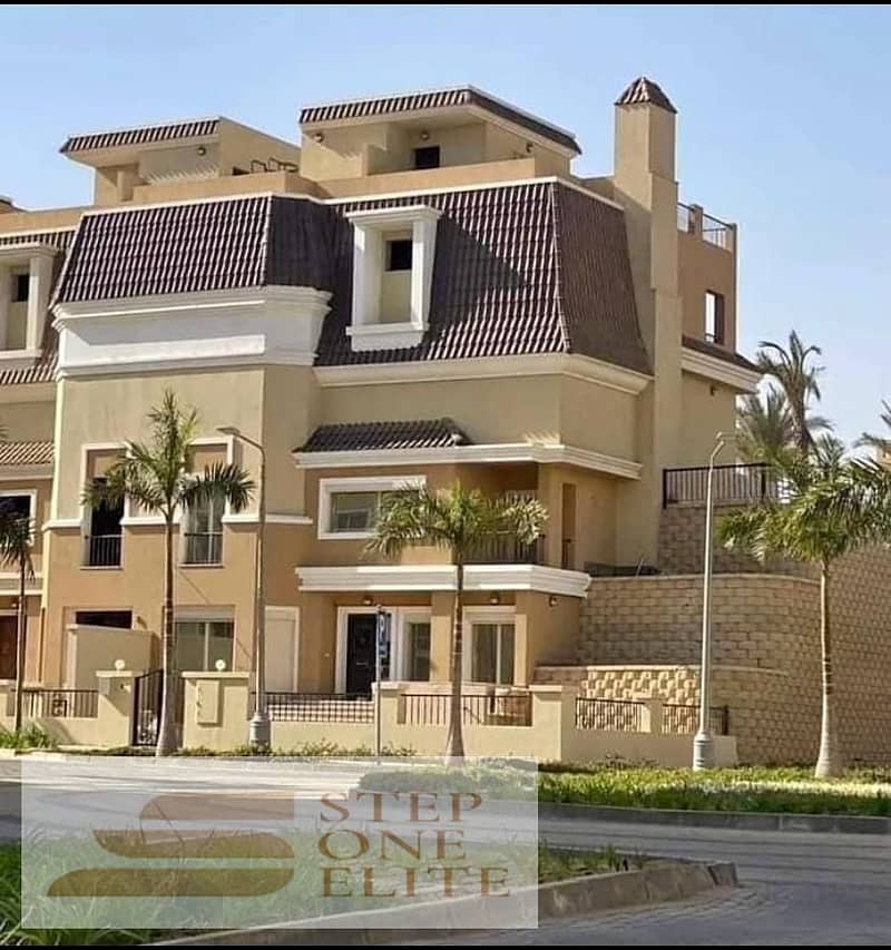 Villa for sale in installments, 4 rooms, at the lowest price in New Cairo 0