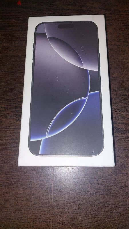 I phone 16 pro max Black Titanium 1