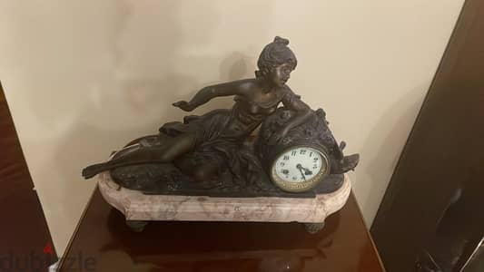 watch statue semi bronze