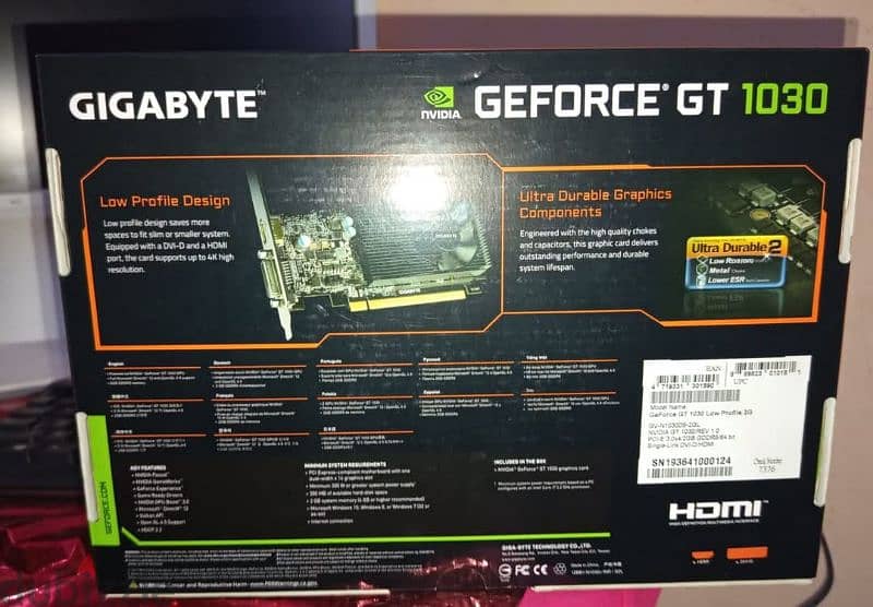 Nevivdia GeForce 1030, 2g ,ddr5 6