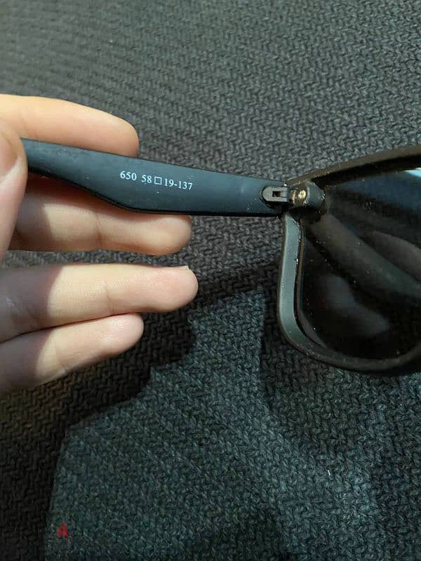 Rayban RB650 polarized 5