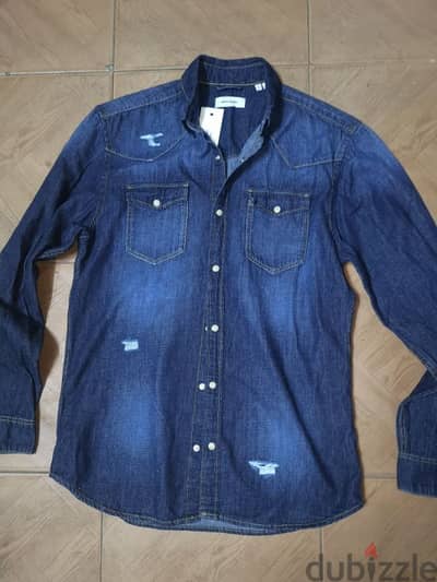 original jack&jones jeans shirt size Small