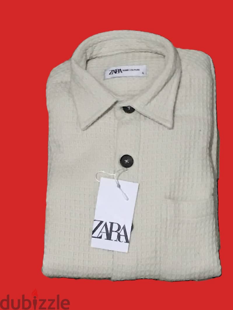 قميص قطن من zara 2