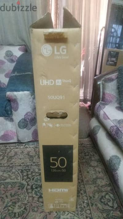 شاشه ٥٠ بوصه LG Smart 4k