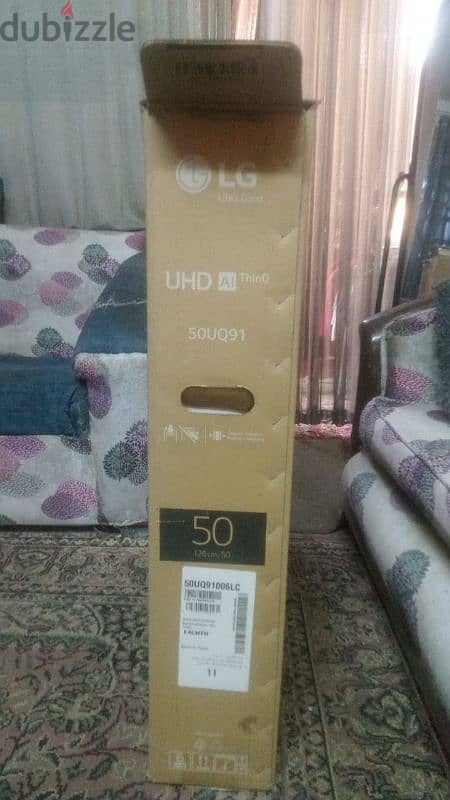 شاشه ٥٠ بوصه LG Smart 4k 1