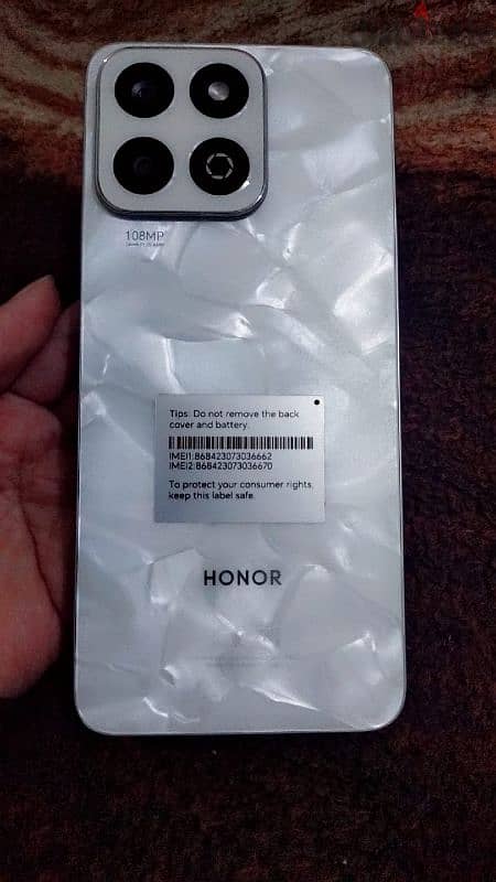 موبايل honor x7c لسا مفتوح من أسبوع بظبط هبيعه علشان هجيب واحد اعلي 1