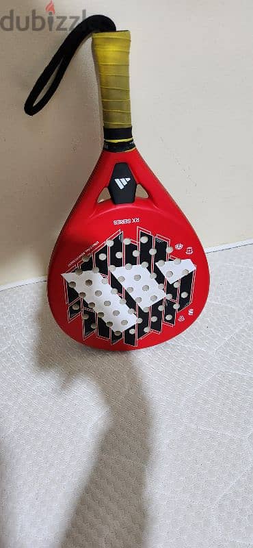 adidas rx series red padel tennis racket