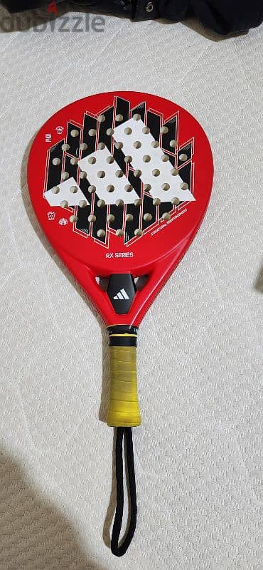 adidas rx series red padel tennis racket 1