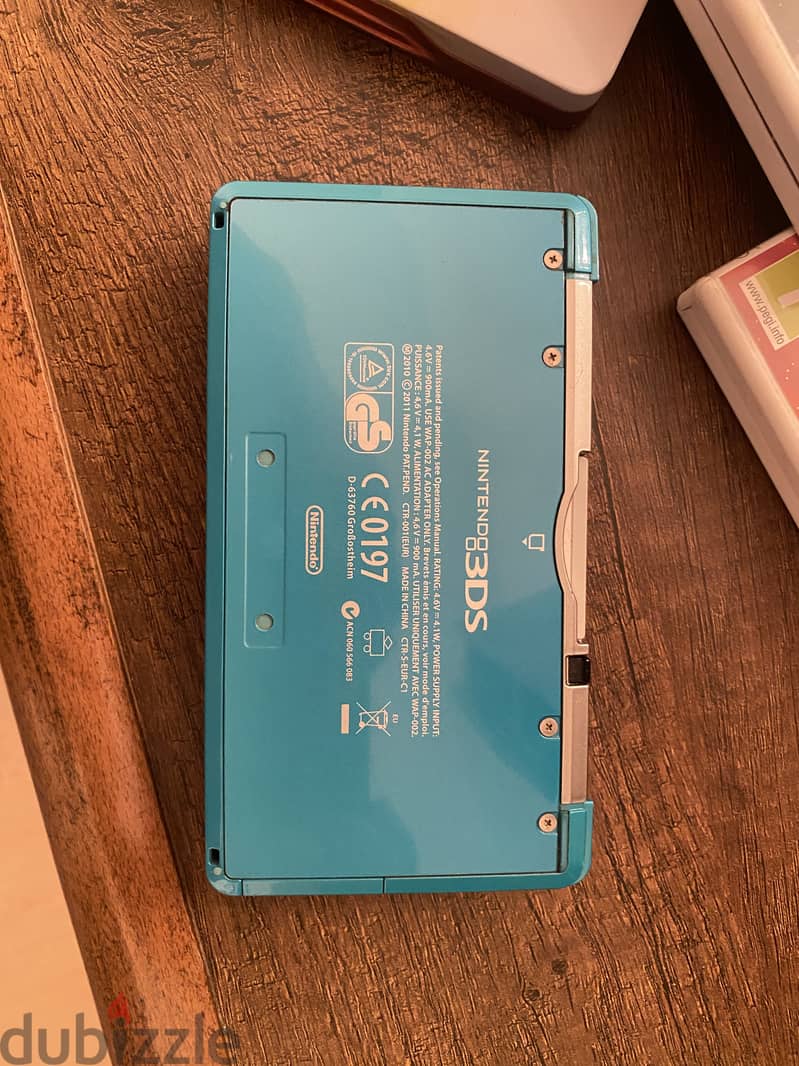 Nintendo 3DS normal. Works perfectly. Witb 3 games. جهاز نينتندو 2