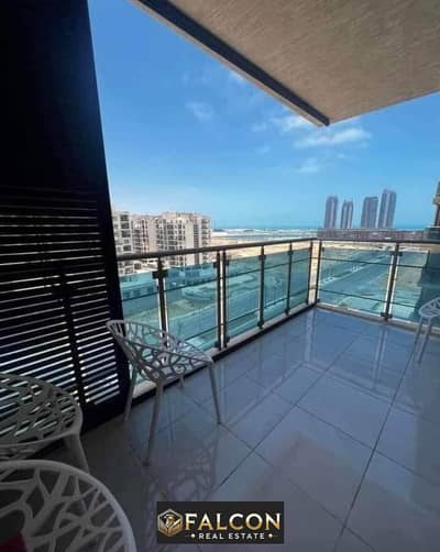 Own your apartment in the most prestigious areas of New Alamein, an apartment with luxurious finishing and a panoramic sea view, in installments