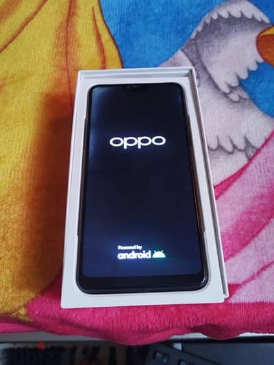 oppo f7 مع الكرتونة فقط