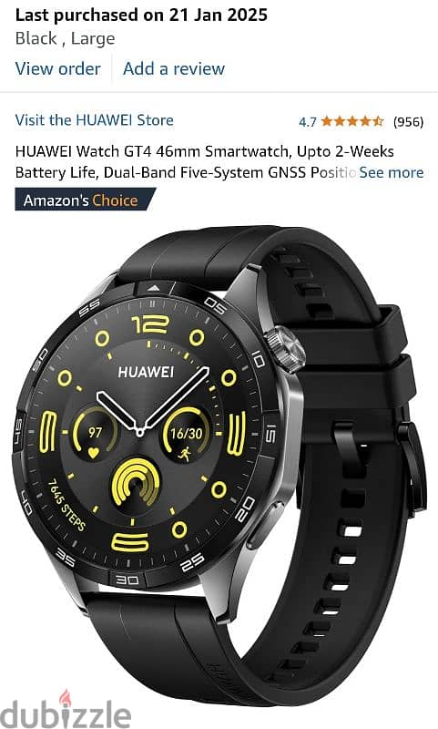 HUAWEI Watch GT4 46mm Smartwatch 1