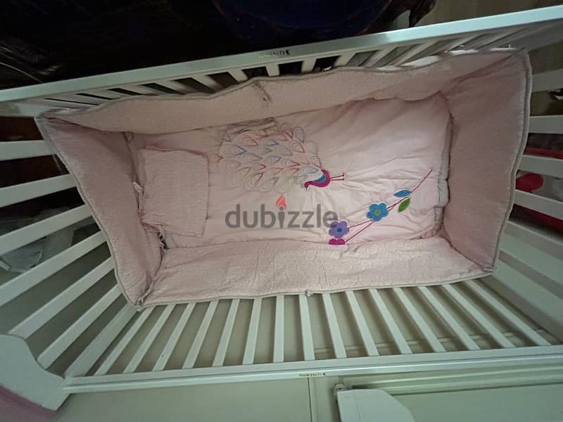 Juniors baby bed with mattress 6