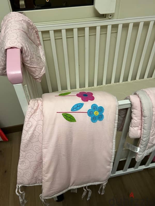 Juniors baby bed with mattress 10