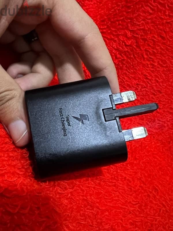 شاحن حائط فائق السرعة سامسونج اصلي 25 w PD Adapter . . USB-C 2