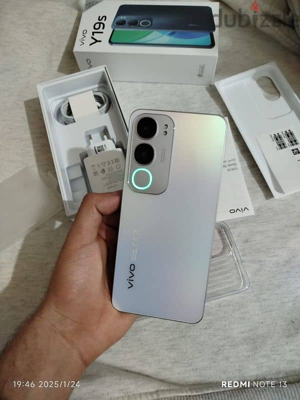 vivo y19s 128/6 جديد  للبيع او البدل السهر نهاااائي 3