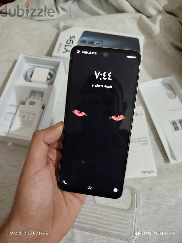 vivo y19s 128/6 جديد  للبيع او البدل السهر نهاااائي 4