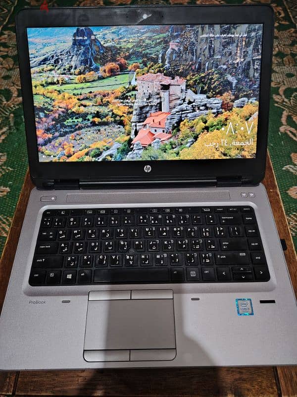 لاب توب  الجيل السابع HP Pro book 640 G3  هارد 512 Ssd M. 2 رام 16 DDR4 3