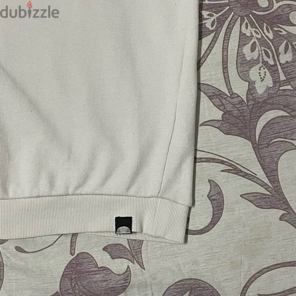 ELLESSE sweatshirt with logo in off white 2