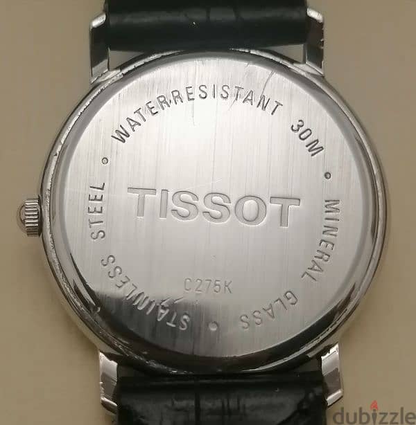 ساعة يد رجالي ماركة TISSOT صناعة سويسري أصلي 2