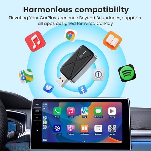 Wireless CarPlay adapter 3