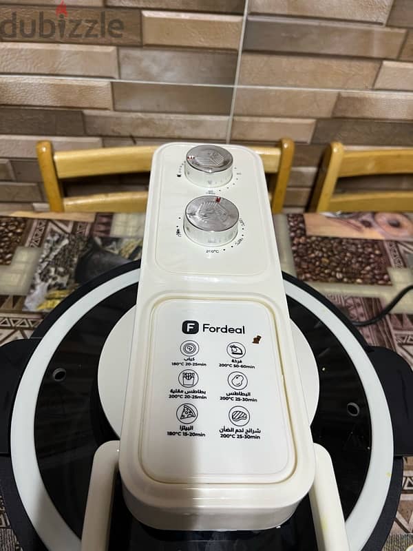 Air fryer 6.5 L (Fordeal Saudi Arabia) قلاية هوائية وارد السعودية 4