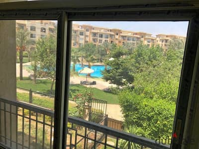 apartment for sale 120m pool view at stone park installments over 8 years