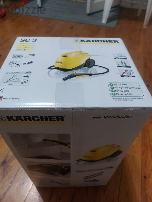 مكنسة كارتشر Karcher منظف بالبخار 1900 وات Kärcher SC3 13