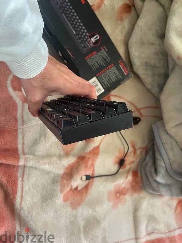 Red dragon keyboard gaming lakashami 60% like newبضمان الوكيل 1