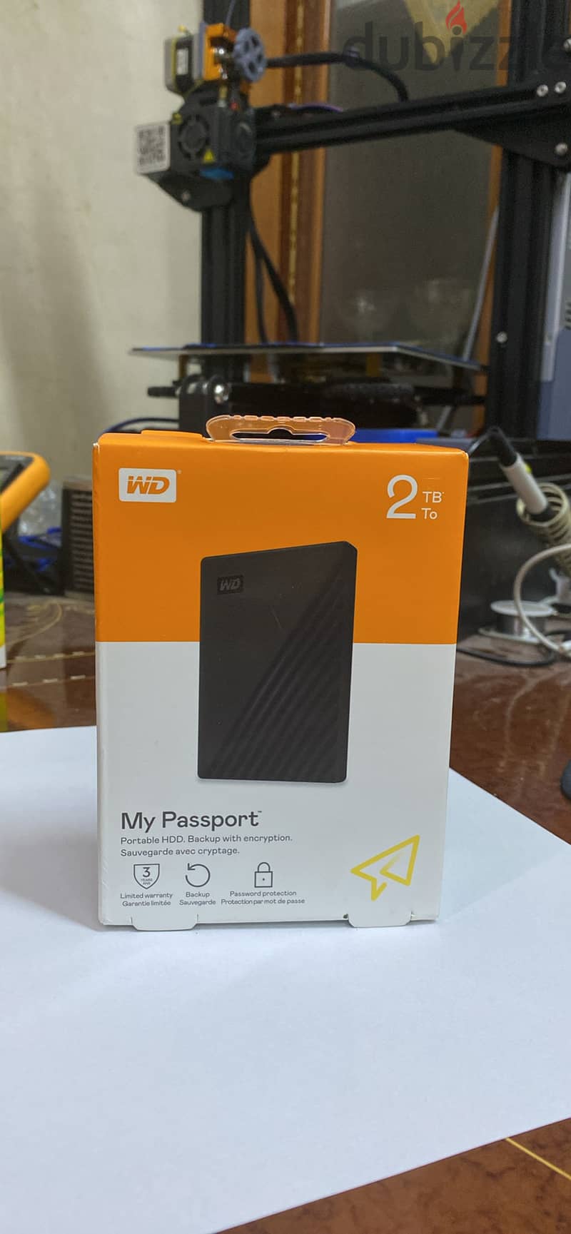 Hard disk western digital My passport 2TB new 3