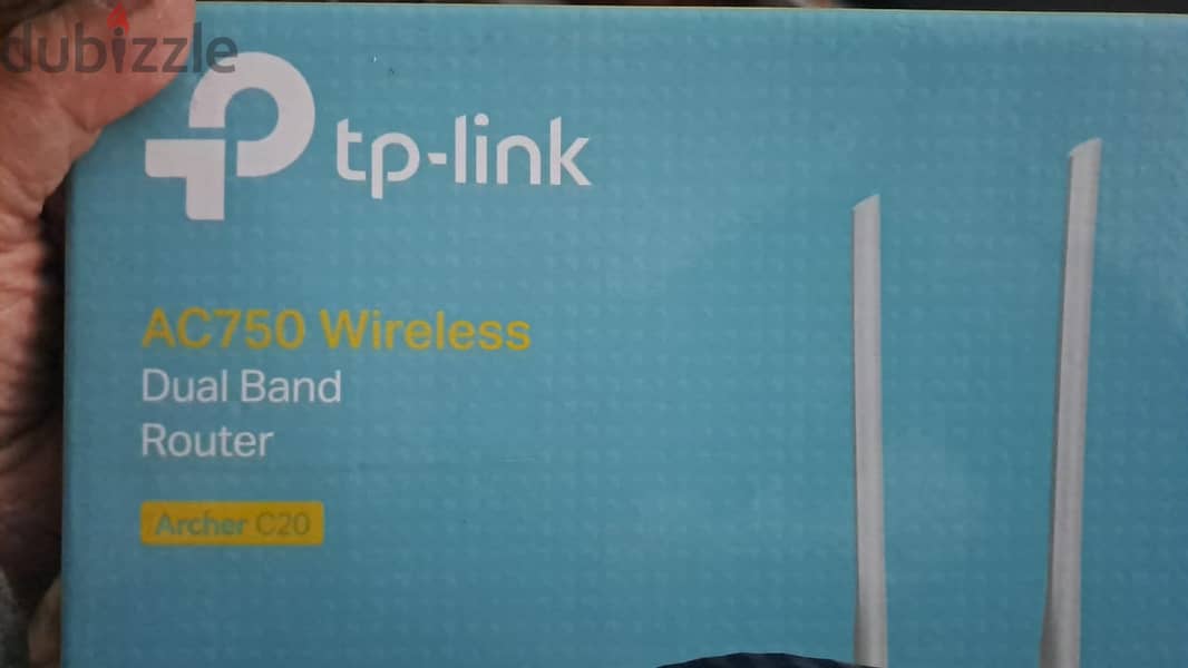 TP-Link Archer C20 AC750 Wireless Dual Band Router 1