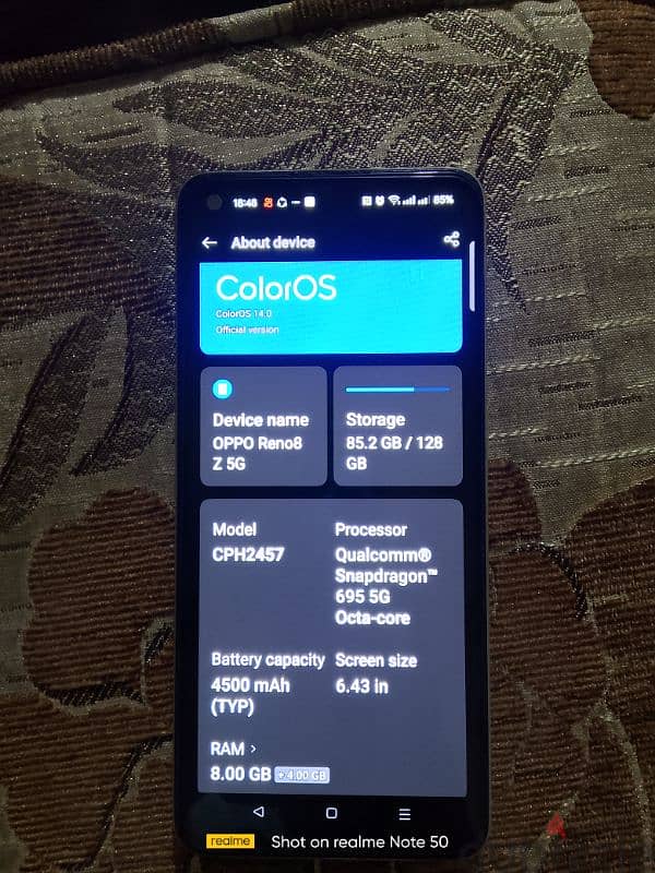 oppo Reno 8 z 0