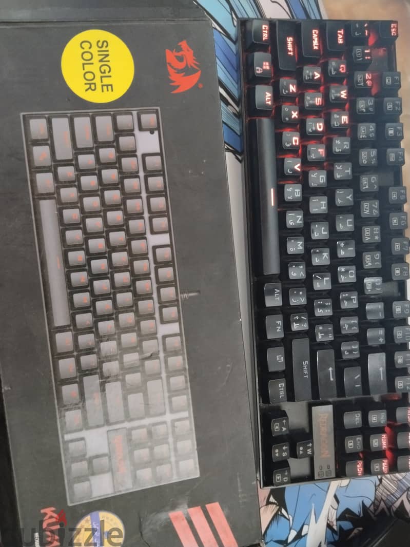 Redragon K552 KUMARA Mechanical Gaming Keyboard – Blue Switches 1