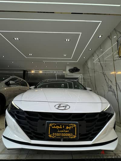 Hyundai Elantra CN7 2021 هيونداي الينترا cn7  عداد 37 الف كم