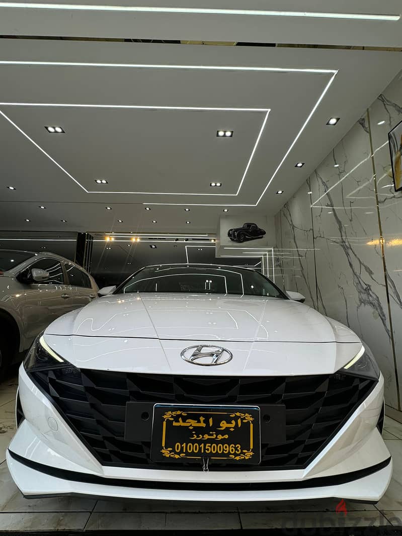 Hyundai Elantra CN7 2021 هيونداي الينترا cn7  عداد 37 الف كم 0